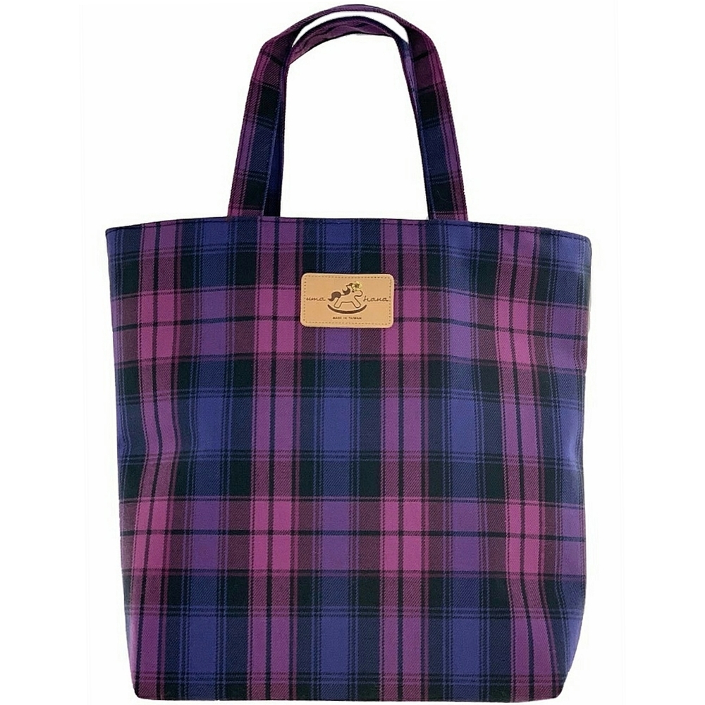 Waterproof Plaid Bucket Tote Shoulder Handbag - Picture 1 of 11